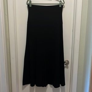 CAbi full length maxi skirt black